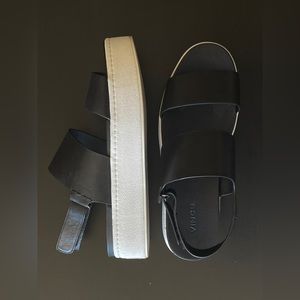 Vince Women's Westport Leather Platform Sandals